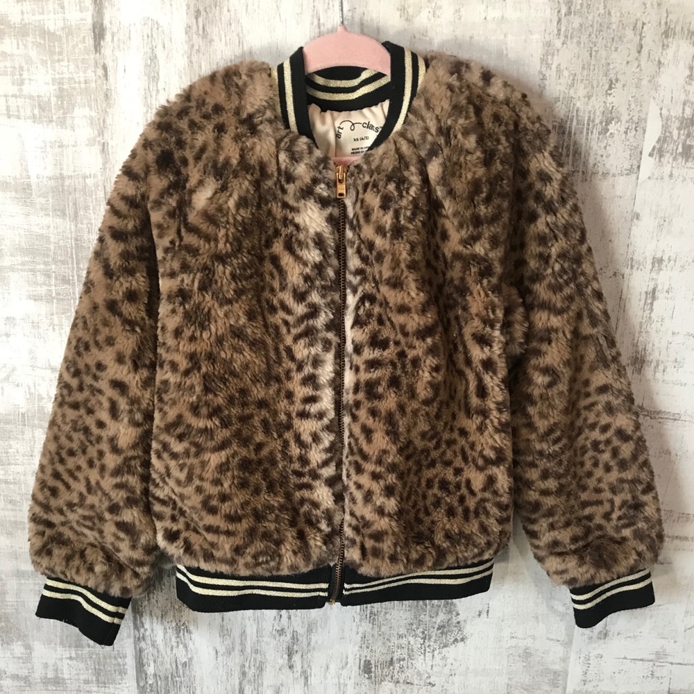 Art Class Animal Print Jacket